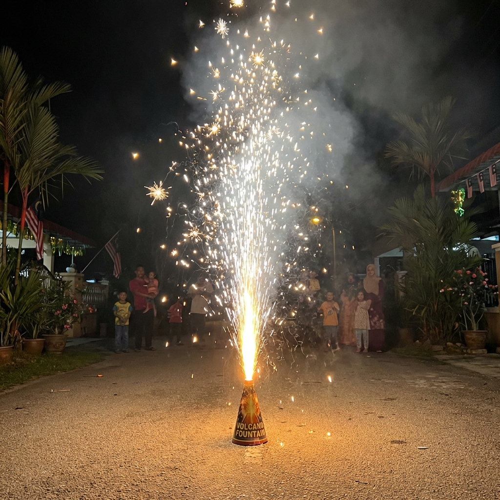 Bunga Api Air Pancut Fountain