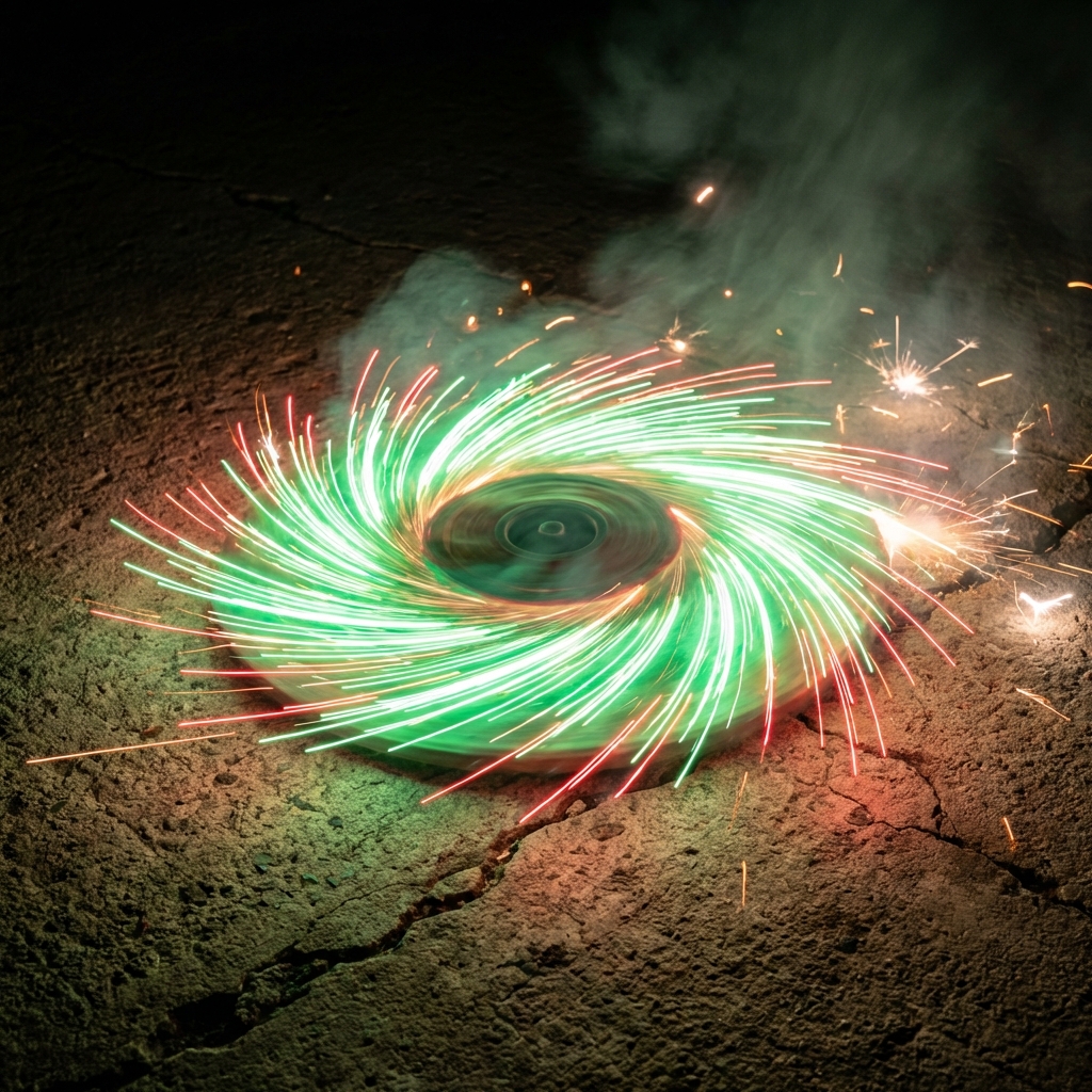 Mercun Gasing Api Menari