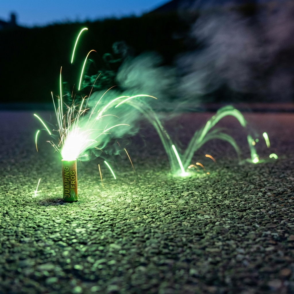 Mercun Katak Lompat Happy Boom