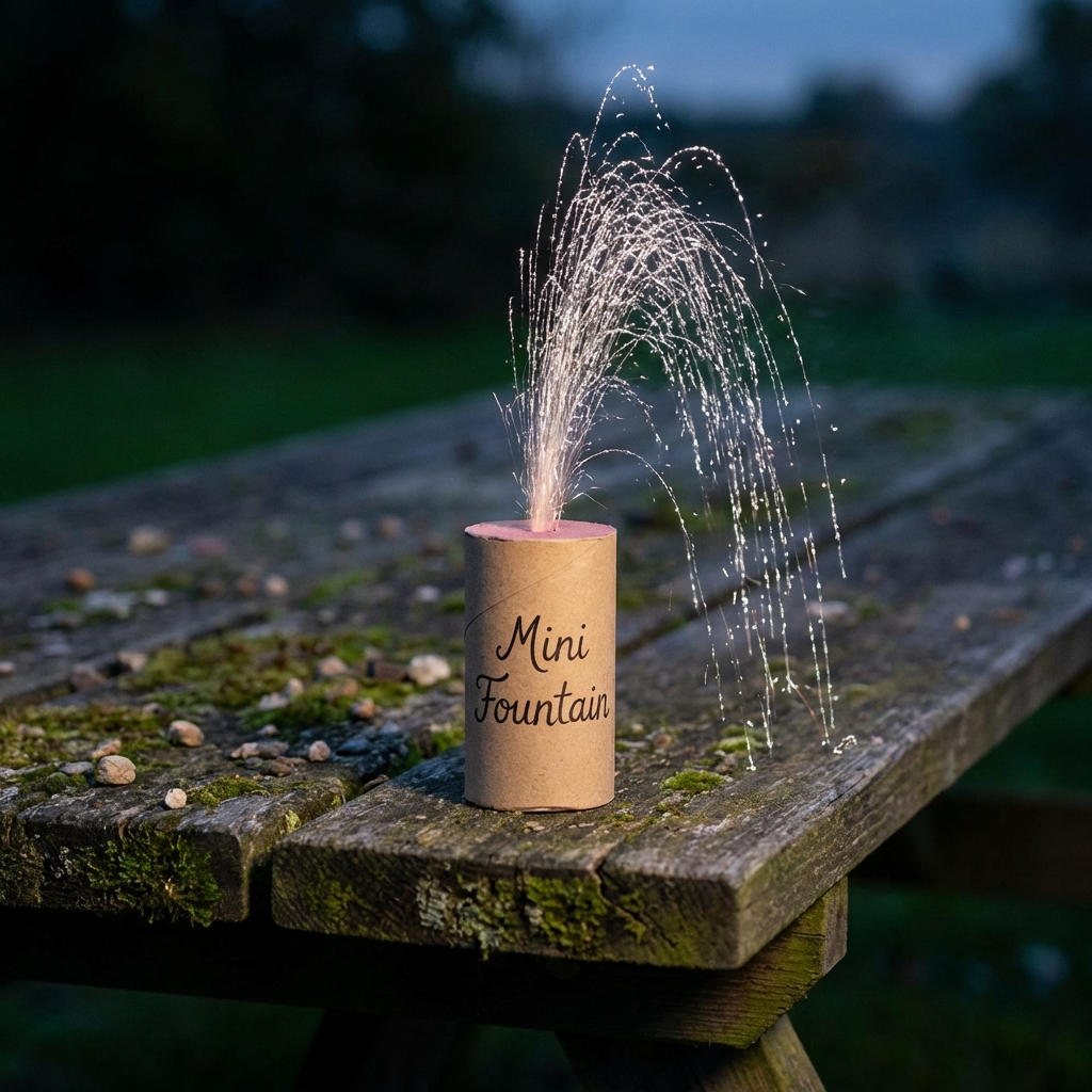 Mini Fountain Bunga Api Kecil