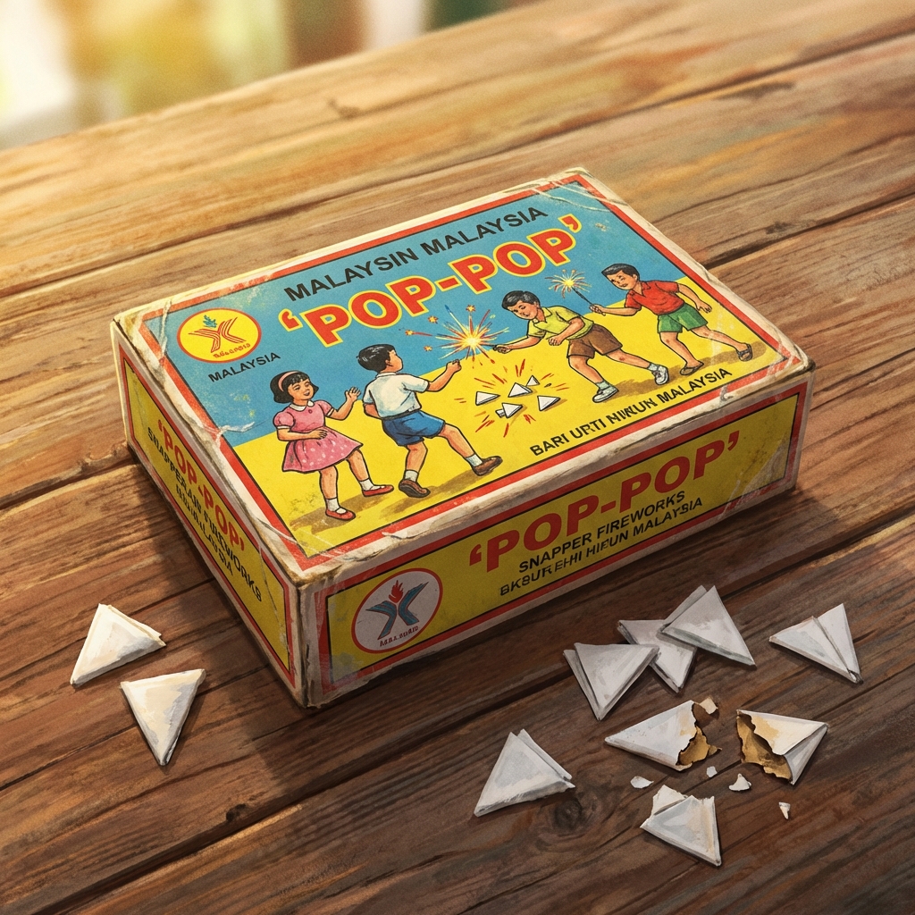 Mercun Pop-Pop Selamat untuk Kanak-kanak Raya 2026