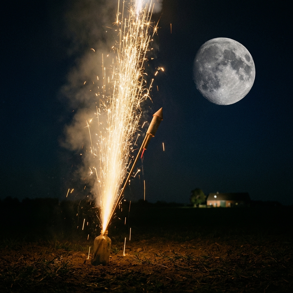 Mercun Roket Happy Boom Raya